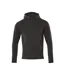 Mens Crossover Revel Hoodie Black Mascot-1