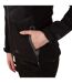Womens/ladies Elvira Soft Shell Jacket Black Trespass-4