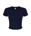 T-shirt Court Femme Bleu Marine Uni Bella + Canvas-1