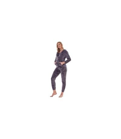 Ensemble De Pyjama Long Motif/style Étoile Femme Charbon Keanu