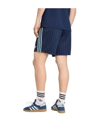 Mens Germany Dfb Structured Relaxed Fit Football Shorts Navy Black Adidas