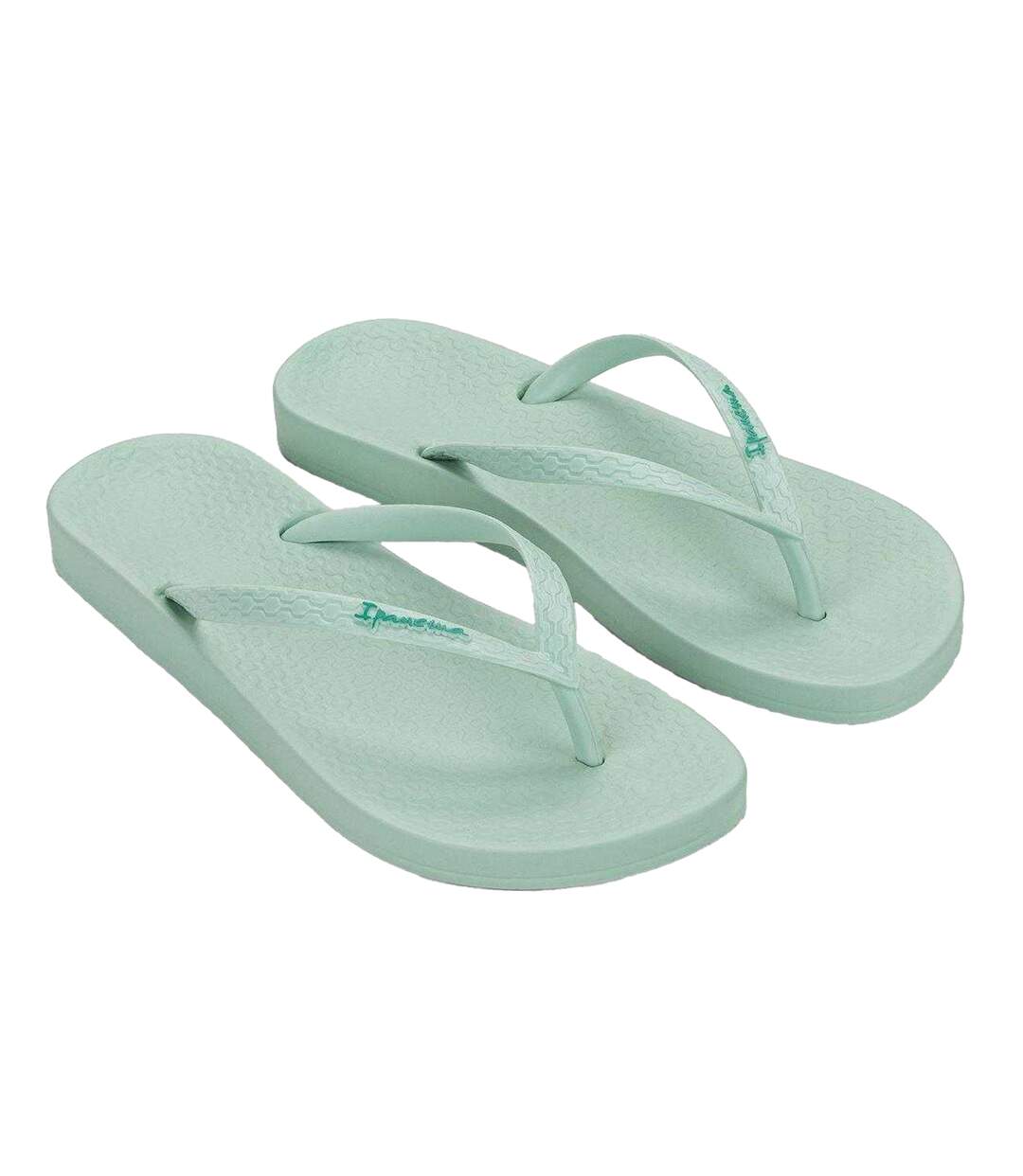 Tongs Motif/style Logo Anat Femme Vert Ipanema-3