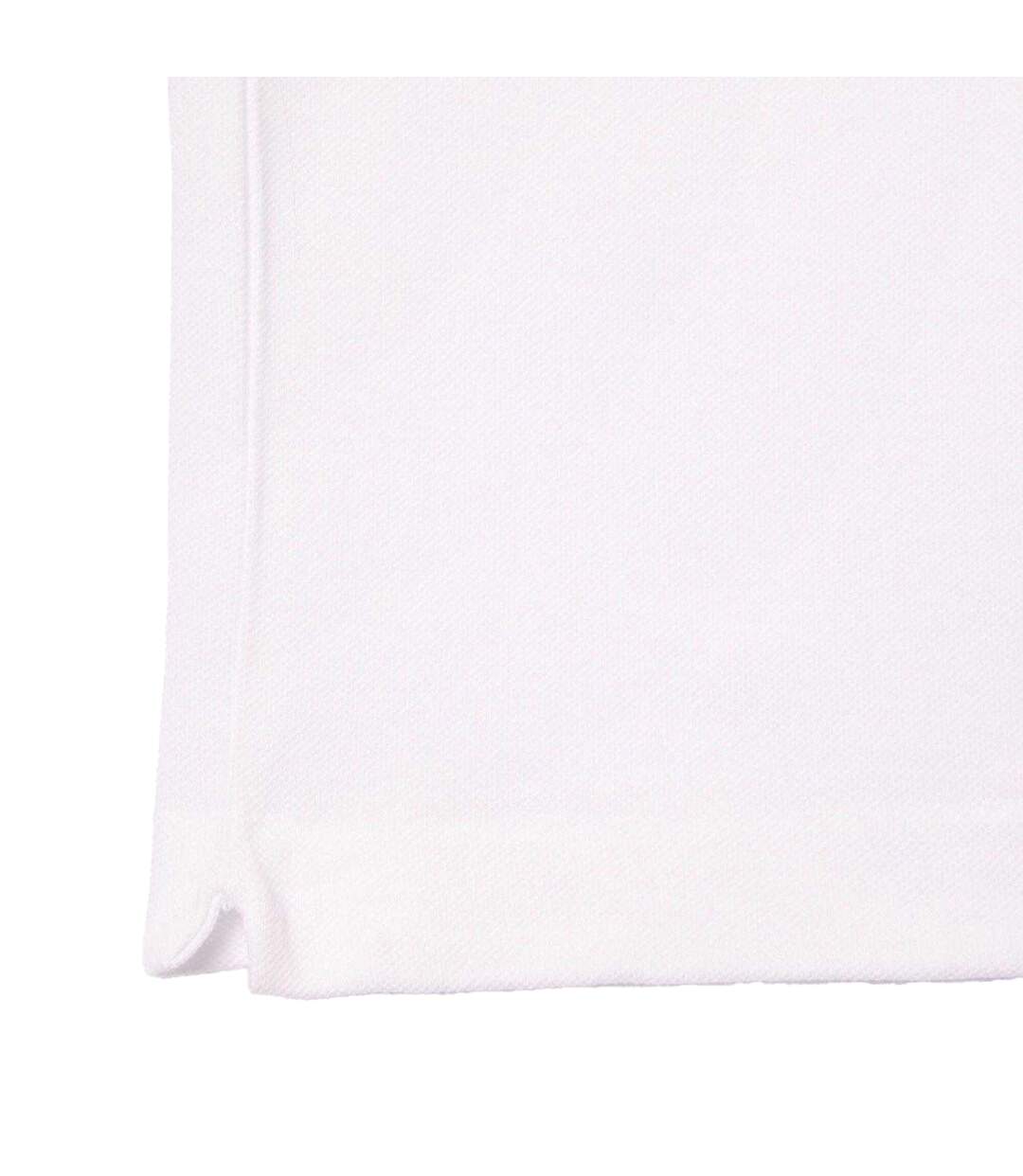 Mens Pique Classic Polo Shirt White Lacoste-3