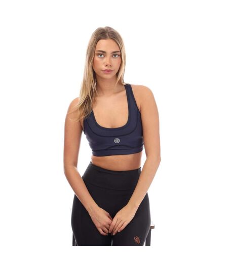 Womens/ladies Series-3 Elite Bra Navy Skins