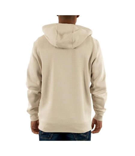 Sweat zippé beige homme tommy hilfiger dm0dm2 - l