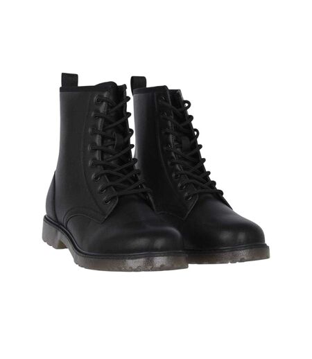 Womens/ladies Brandi Ankle Boots Black Miso