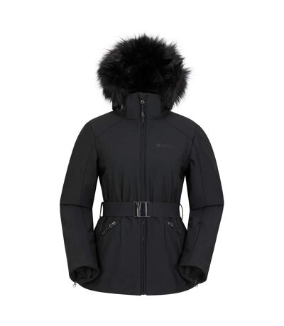 Mountain Warehouse Womens/Ladies Swiss RECCO Ski Jacket (Black) - UTMW2254