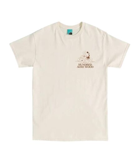 T-shirt Motif/style Pour Carte Hundred Acre Wood Adulte Naturel Winnie The Pooh