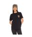 T-shirt femme col rond avec imprimé devant et dos Smoke Vondutch-1