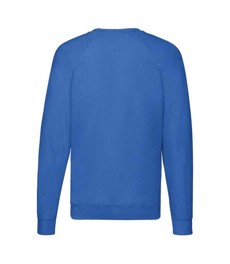 Fruit of the Loom Unisex Adult Lightweight Raglan Sweatshirt (Royal Blue) - UTPC5832