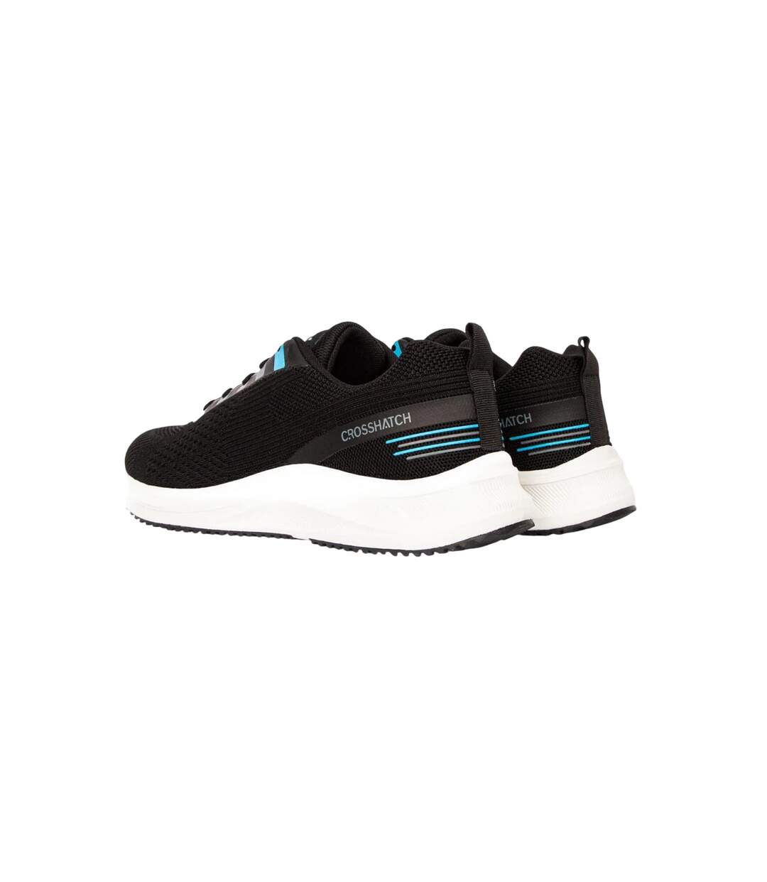 Baskets Rivas Homme Noir Crosshatch-2