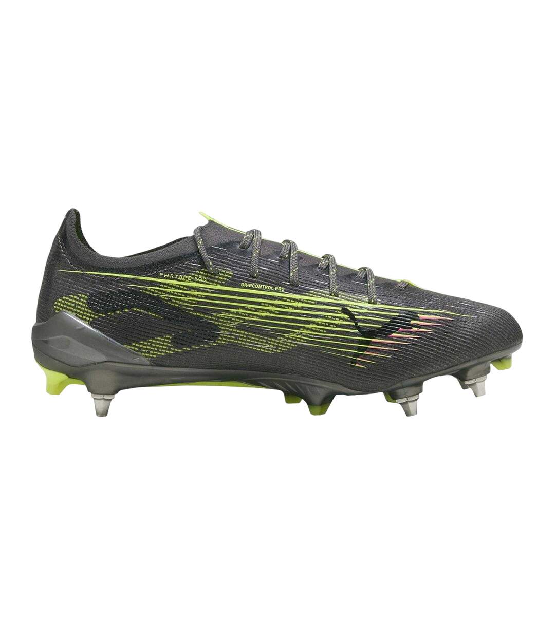 Chaussures De Foot Pour Terrain Souple Ultra Ultimate Enfant Argenté Mat Puma-1