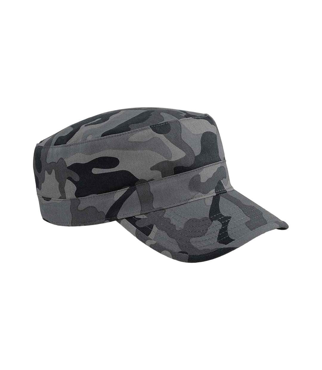 Casquette militaire gris pâle Beechfield-1