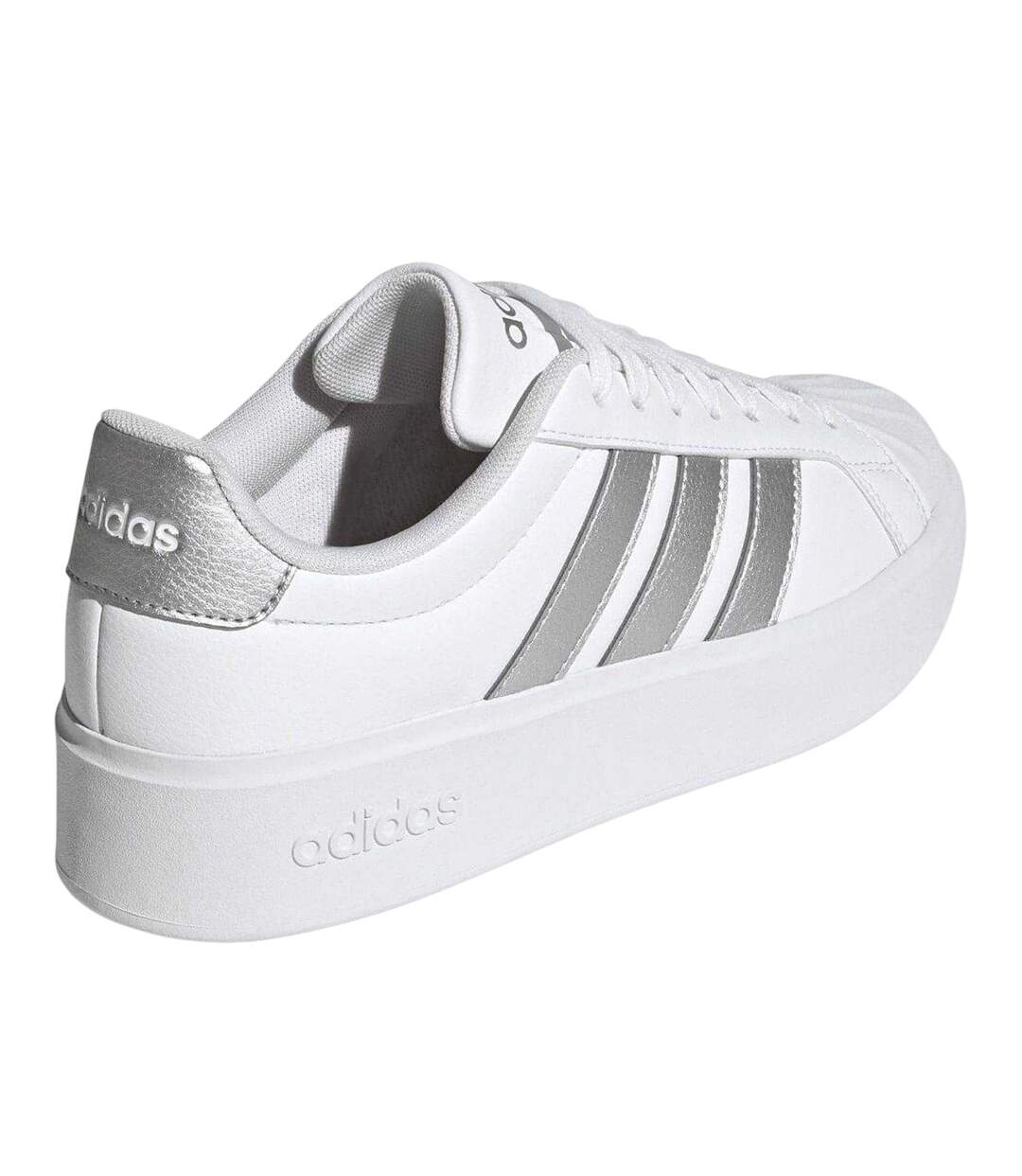 Baskets Motif/style Vif Streetalk Femme Blanc Adidas-2