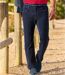 Men's Blue Regular Stretch Jeans-1