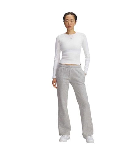 Pantalon De Jogging Motif/style Rayure Latérale Rival Femme Gris Chiné Chiné Under Armour