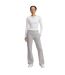 Pantalon De Jogging Motif/style Rayure Latérale Rival Femme Gris Chiné Chiné Under Armour-1