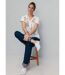 T-shirt motif floral avec broderies-4