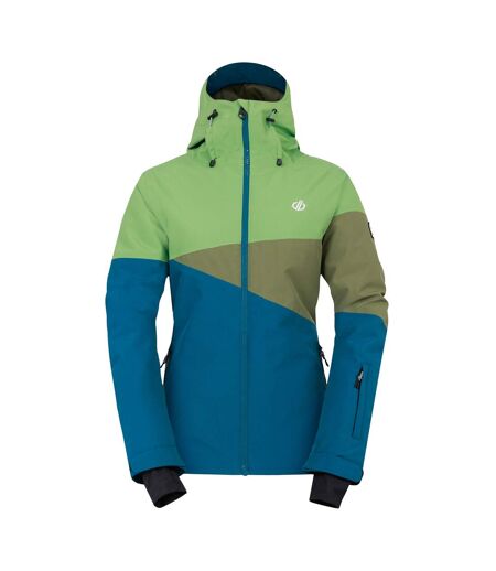 Blouson De Ski Ice Femme Vert Piquant Bleu Marocain Dare 2B