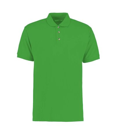 Workwear mens short sleeve polo shirt irish green Kustom Kit