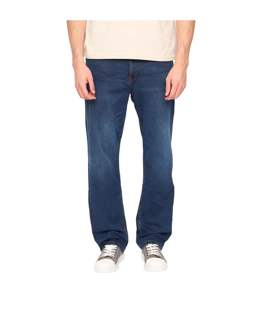 Jean Kelvyn Homme Bleu Foncé Duck And Cover-2