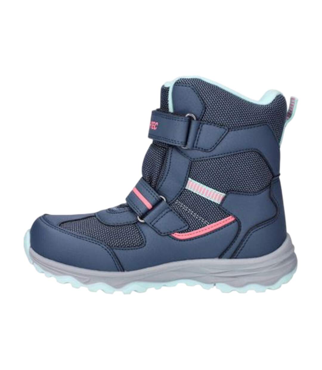 Chaussures Montantes De Marche Motif/style Manchot Enfant Bleu Bleu Clair Rouge Pastèque Hi-Tec-3