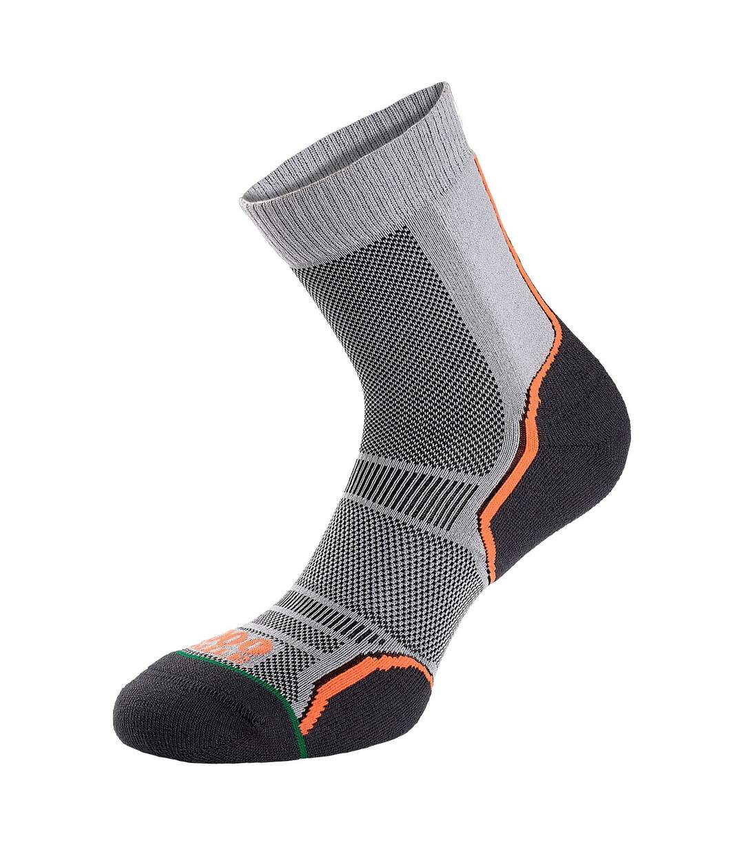 2 Pack Men's Single Layer Trail Socks - Twin Pack-5