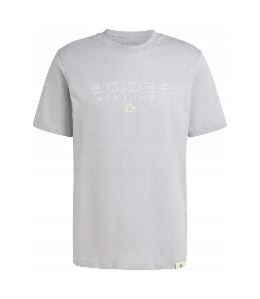 T-shirt Style Linéaire Tech Homme Gris Adidas-2