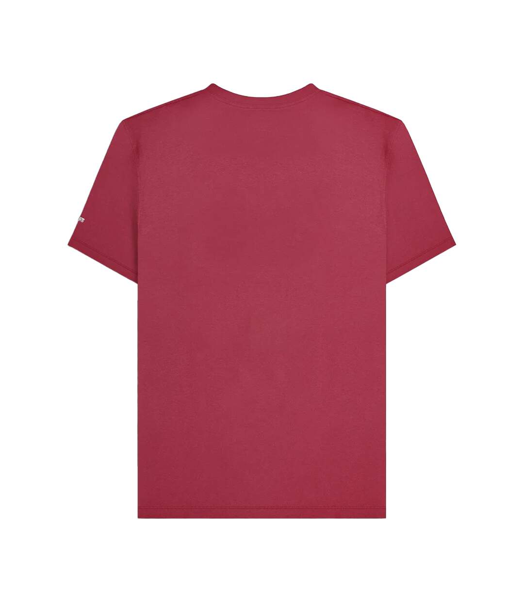 T-shirt Motif/style Logo Rectangulaire Homme Bordeaux Lambretta-3