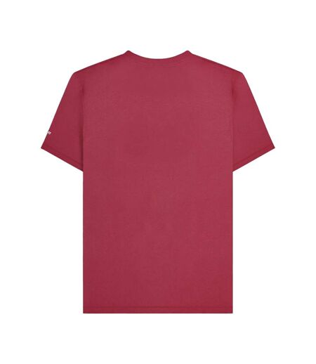 T-shirt Motif/style Logo Rectangulaire Homme Bordeaux Lambretta