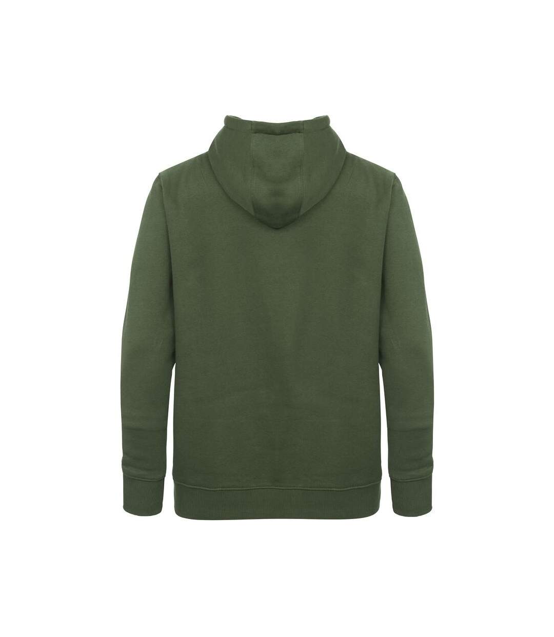 Unisex Adult Key Hoodie Dark Green Cottover-2