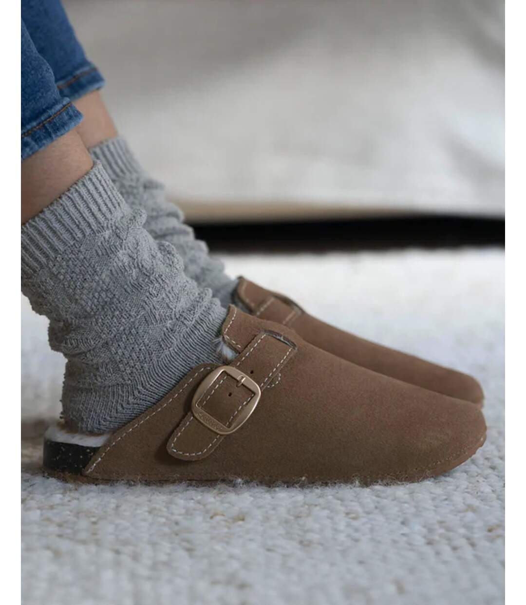 Isotoner Sabots femme amorti talon, confort à la marche-2