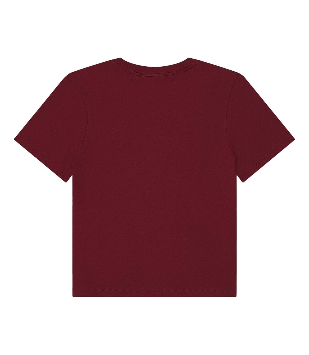 Womens/ladies Heavy Boxy T-shirt Maroon Bella + Canvas-2