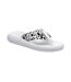 Womens/ladies spotlight lyon flip flops white/black Rocket Dog