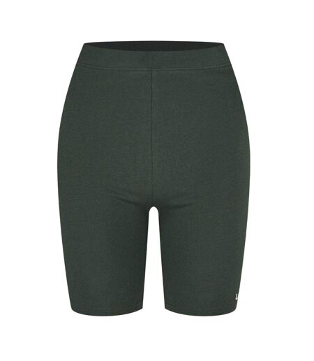 Womens/ladies Jersey Logo Slim Cycling Shorts Khaki USA Pro