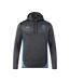 Sweat À Capuche Motif/style Rangers Fc Homme Noir Chiné Castore-1