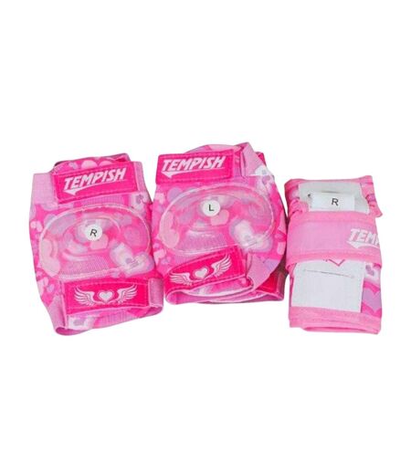 Ensemble Protections Roller Meex Enfant M Rose Tempish