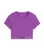 T-Shirt violet femme puma strong-1