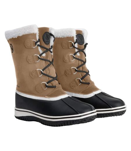 Dare 2B Womens/Ladies Northstar Snow Boots (Burnt Tan/Black) - UTRG9563