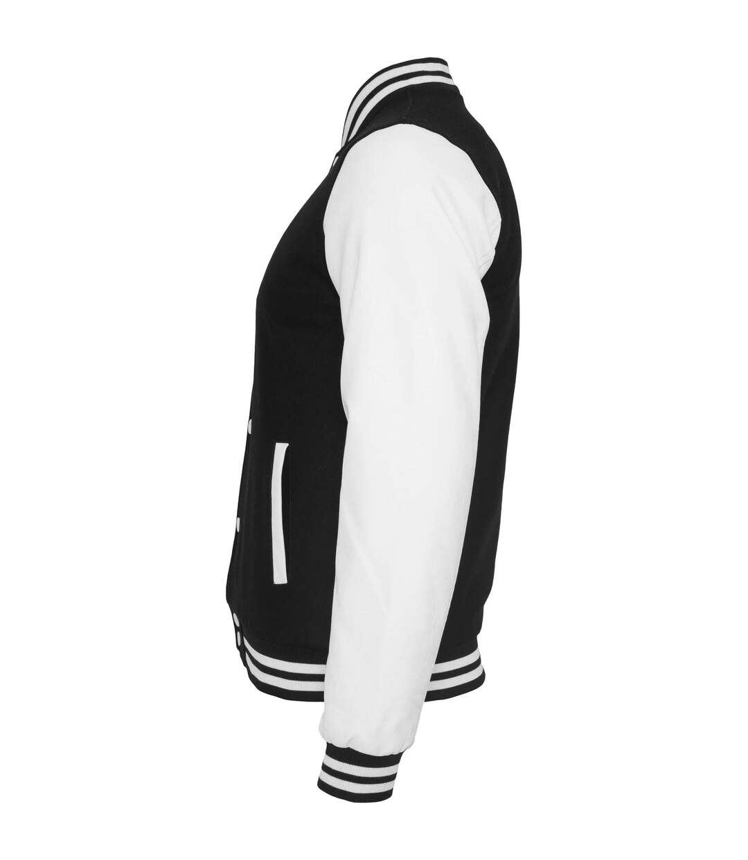 Blouson D'université Oldschool Homme Noir Blanc Urban Classics-3