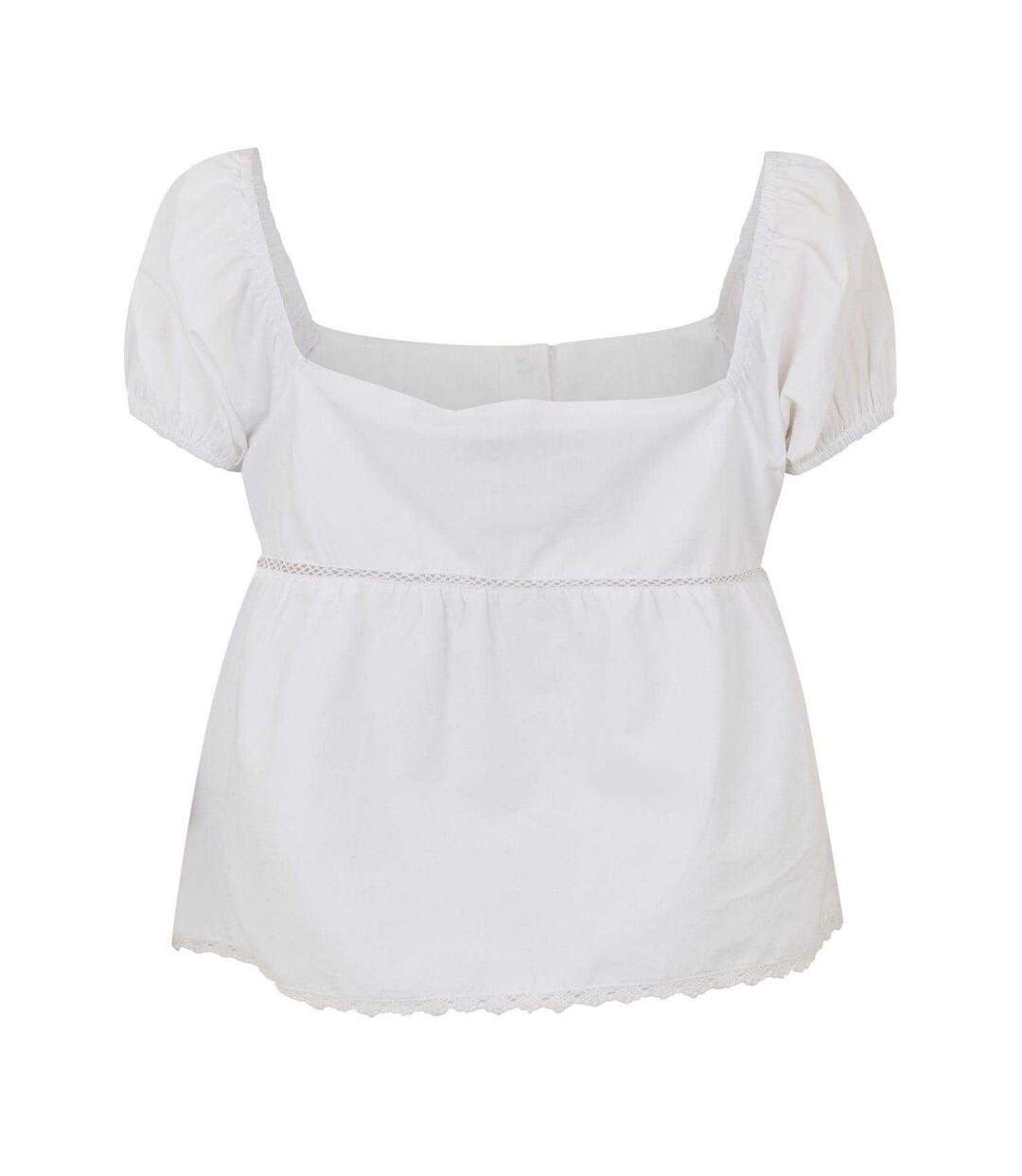 Haut Motif/style Brodé Femme Blanc Vif Jack Wills-2