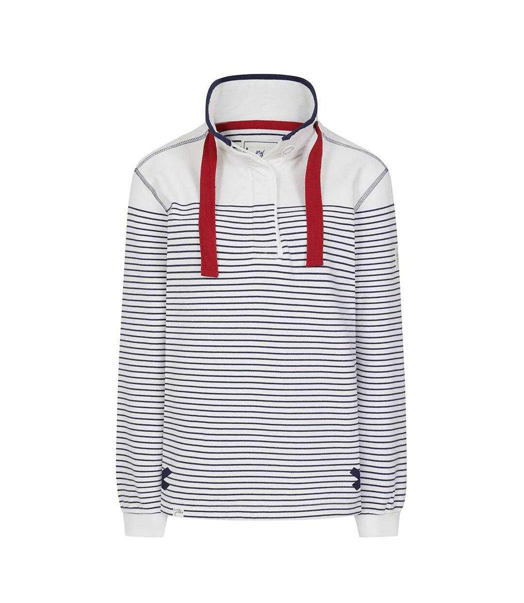 Sweat Femme Blanc Lazy Jacks-1
