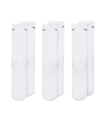 Lot De 3  Chaussettes Everyday Adulte Blanc Noir Nike