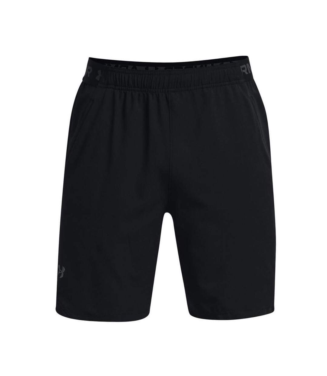 Short de sport noir homme under armour vanish woven-1