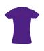 T-shirt Imperial Femme Violet Foncé SOLS-2