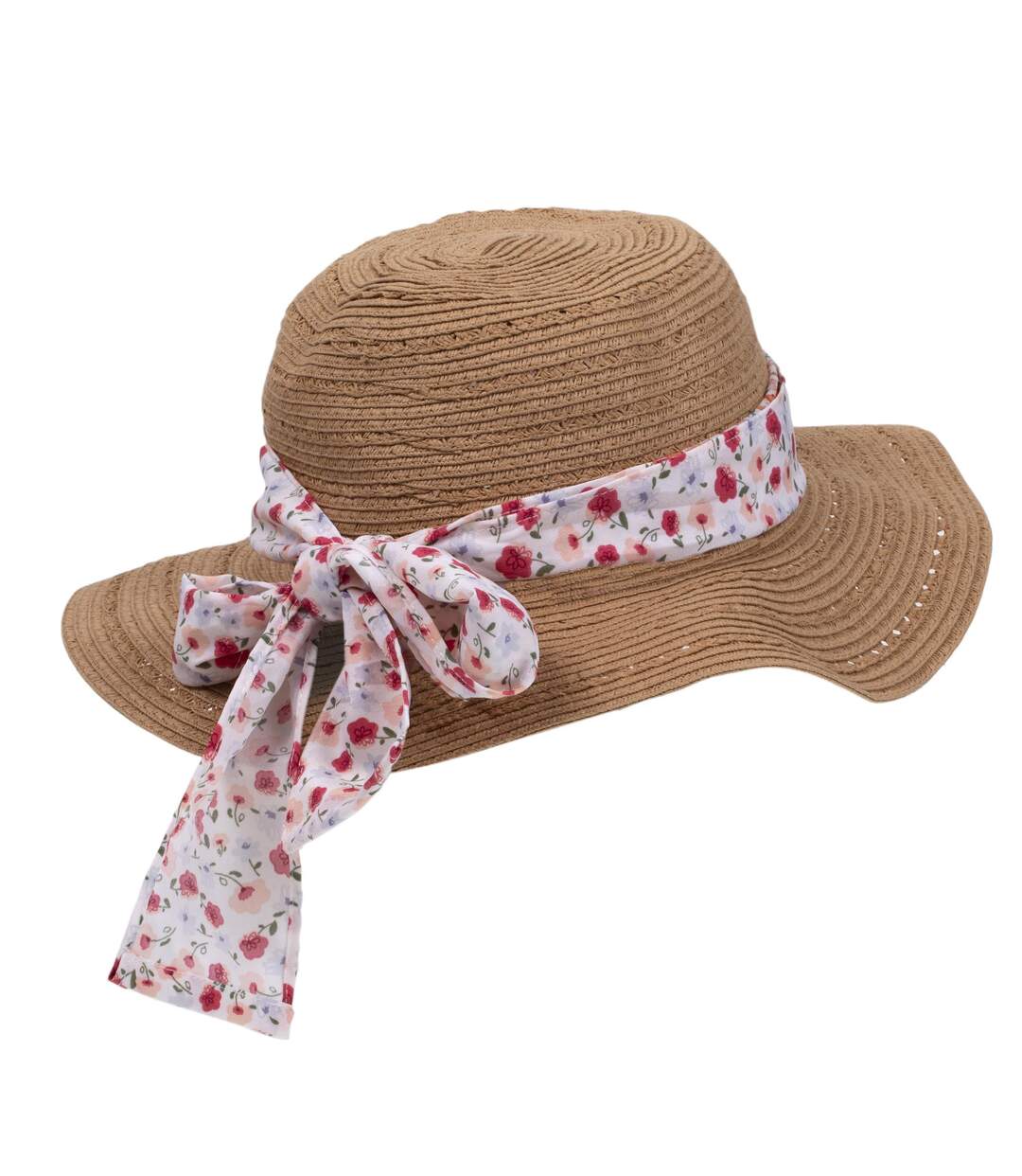 Isotoner Chapeau femme foulard décoratif, ajustable tour de tête-2