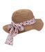 Isotoner Chapeau femme foulard décoratif, ajustable tour de tête-2