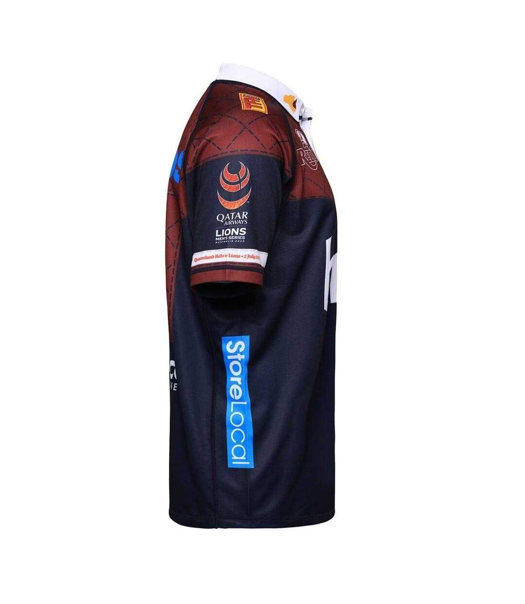 Unisex Adult Quilted Rugby Shirt Navy Canterbury-4