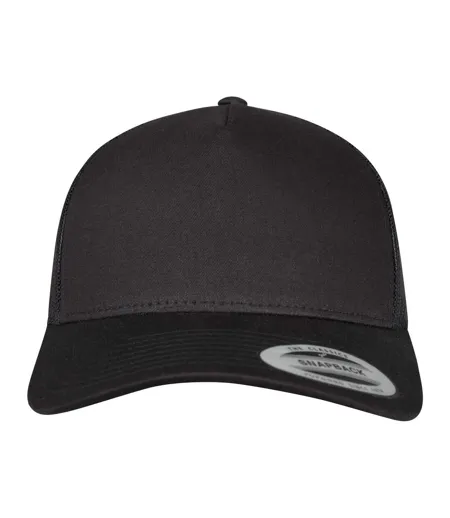Casquette Trucker Motif/style Rétro Adulte Noir Flexfit