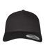 Casquette Trucker Motif/style Rétro Adulte Noir Flexfit-4